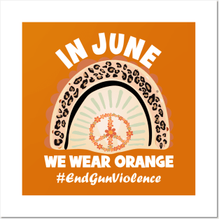 In June WE Wear Orange, Gyn Violence Awareness Posters and Art